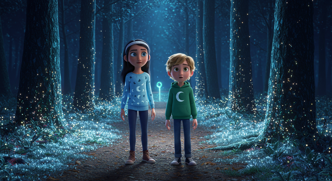 The Puzzle of the Moonlight Path